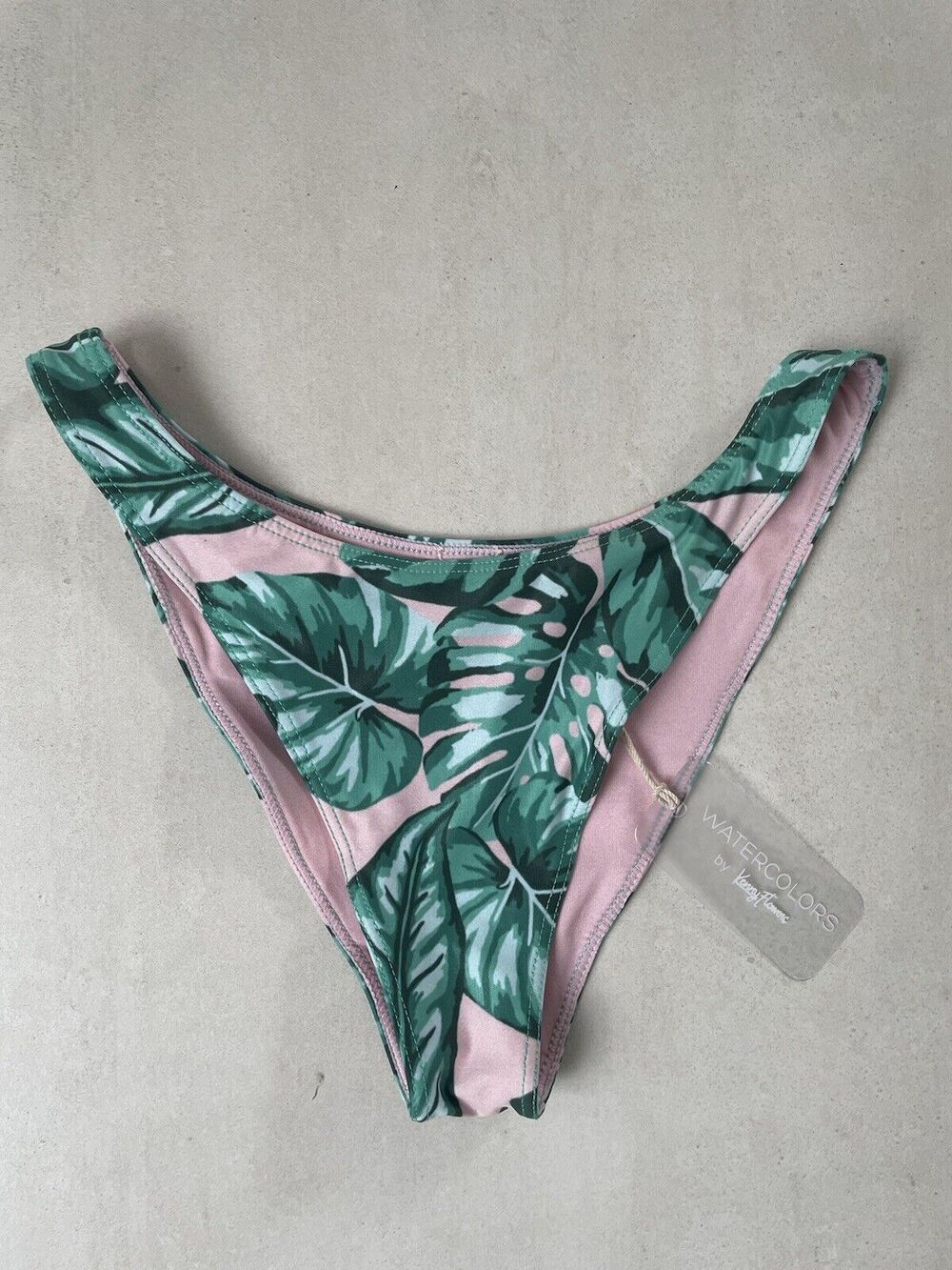 Kenny Flowers Swim Sporty Bikini Bottom Fronds With Benefits